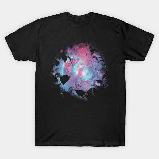 Polar bear in the galaxy T-Shirt by Johan13